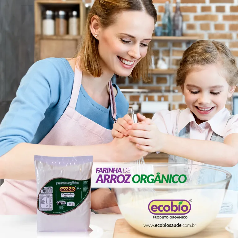 Farinha de Arroz Orgânico